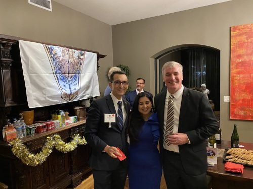 Jesusand+Janie+Terrones,+'99+and+Matt+Dossey,+'95